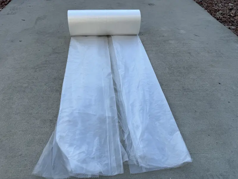 Painters Plastic Sheeting – 9 Ft X 400 Ft Clear Hdpe (0.31 Mil), Made In Usa 8