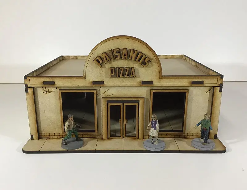 Paisanos Pizza V1 28Mm Building Kit 1