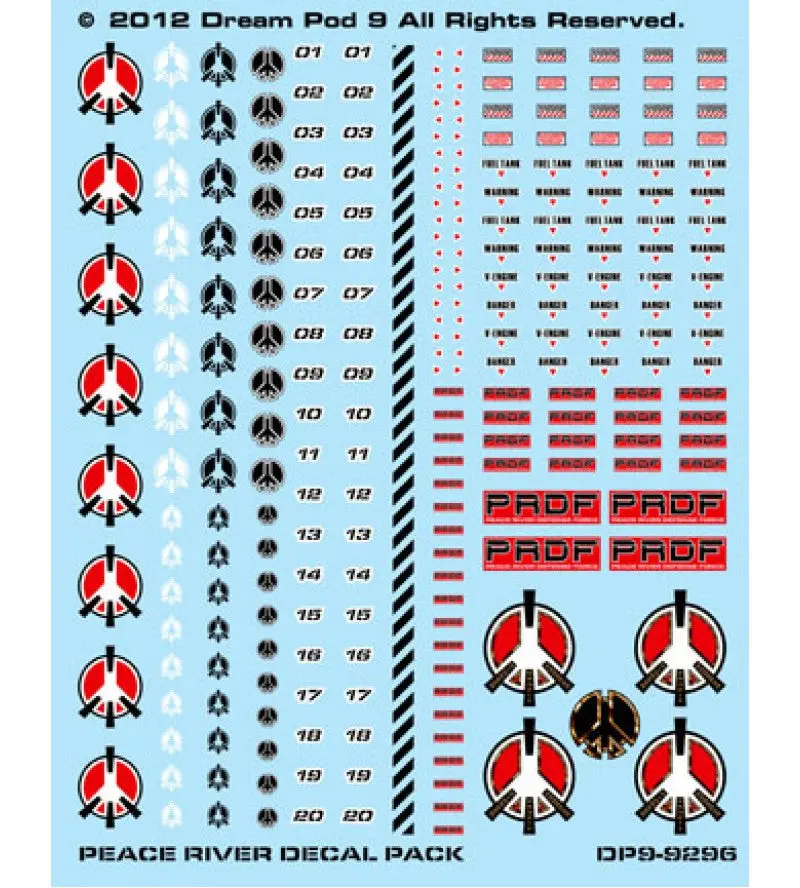 Peace River Defense Force Decals Pack 1
