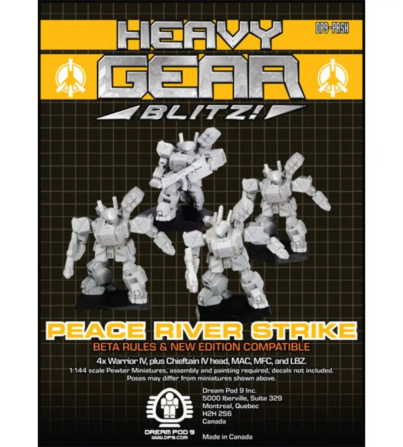 Peace River Strike Squad (4 Minis: 4X Warrior Iv) 1
