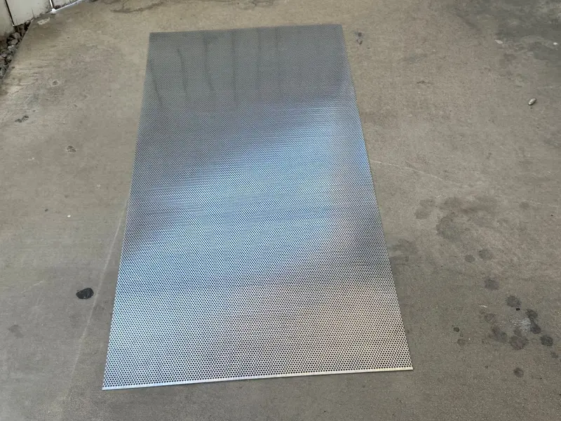 Perforated Steel Sheet 24" X 48" - Perforated Metal Sheet - 20 Gauge 8