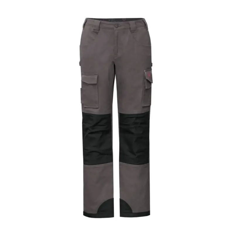 P&F Women's Stretch Duck Knee Pad Work Pants Pf877 - Grey 1