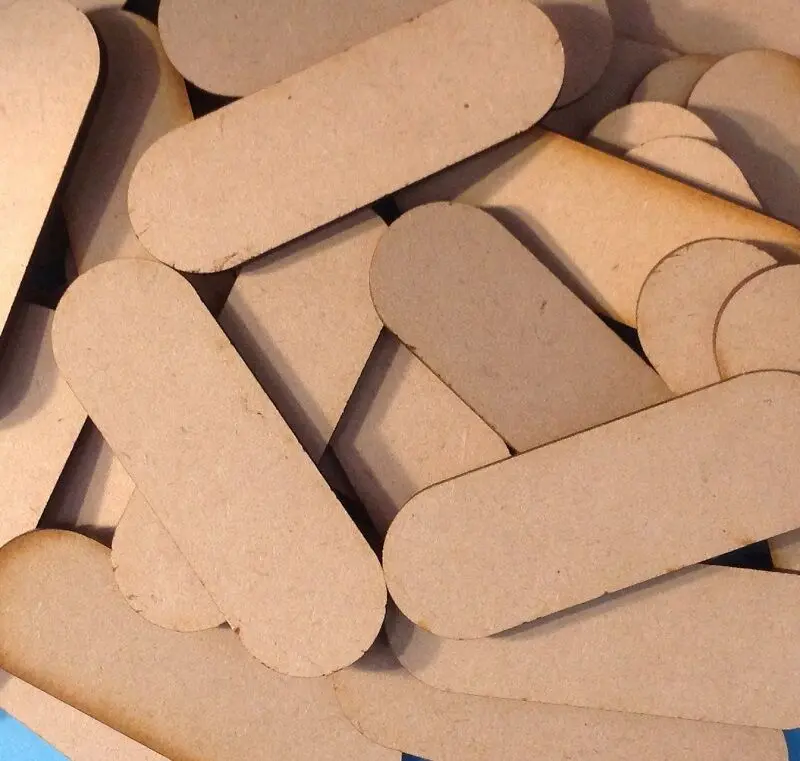 Pill Shaped Bases Mdf 1