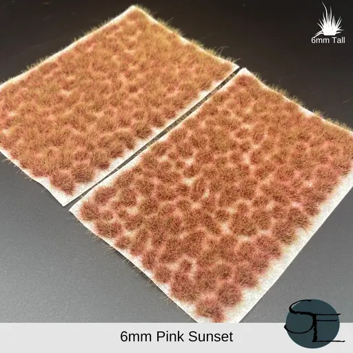 Pink Sunset- 6Mm Self-Adhesive Grass Tufts 1