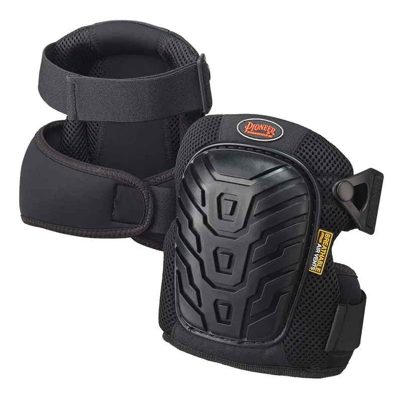 Pioneer 169Bk Breathable Air Vented Professional Gel Knee Pad 1