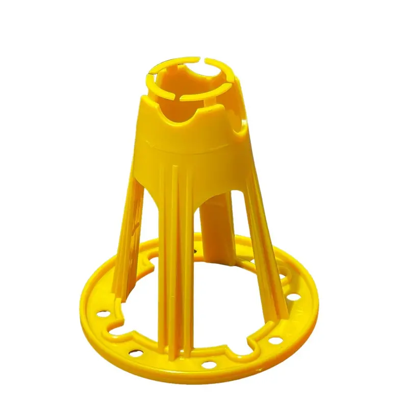 Plastic Rebar Chairs - Elevates Rebar 4 ¼" Or 4 ¾" - Rebar #3 To #5 (Yellow) 1
