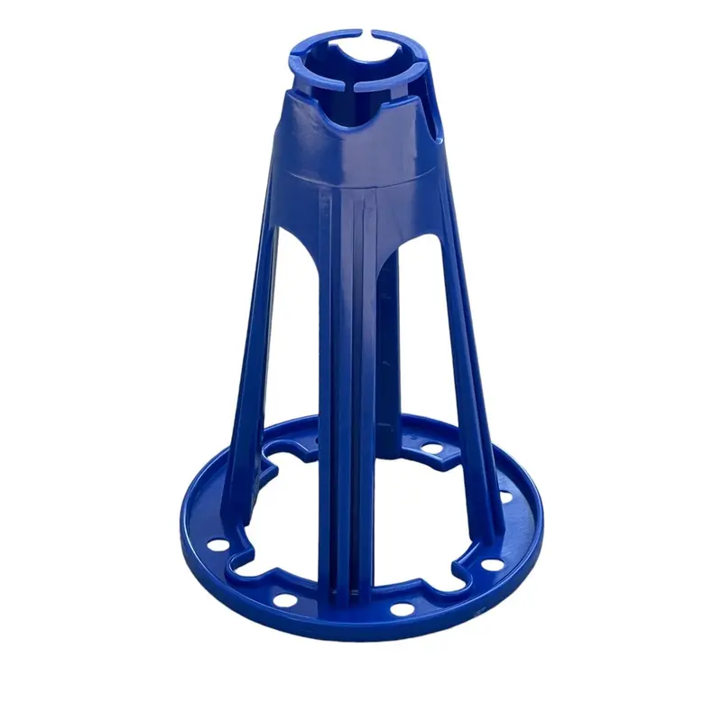 Plastic Rebar Chairs - Elevates Rebar 5 ½" Or 6" - Rebar #3 To #5 (Blue) 1