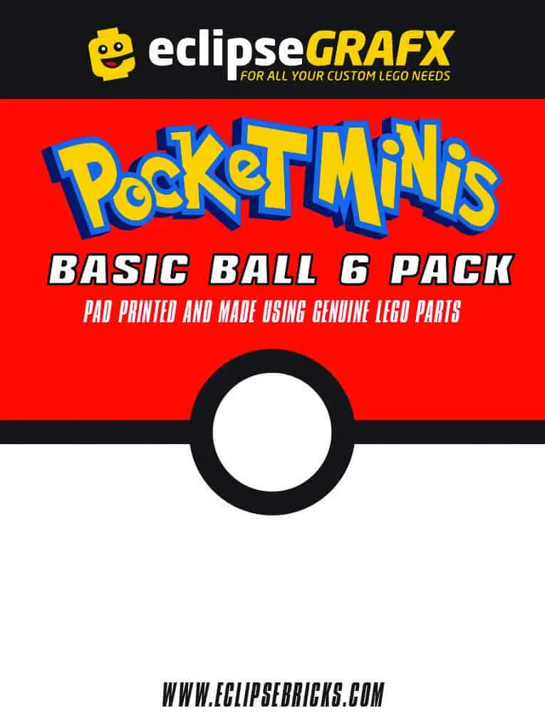 Pocket Monster Balls - 6 Basic Balls 1
