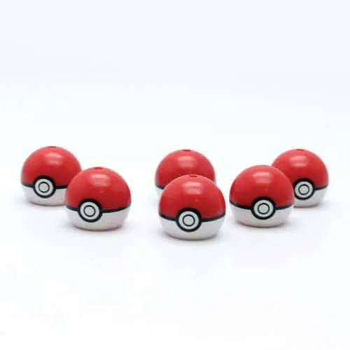 Pocket Monster Balls - 6 Basic Balls 2