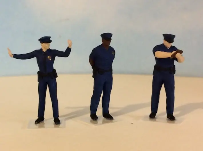 Police Officer Traffic Control Set 1