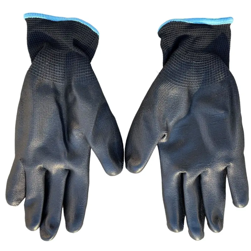 Polyurethane (Pu) Coated Gloves - All Purpose Work Gloves (Medium / Large, Unisex) 6