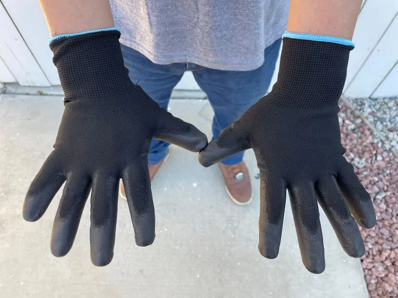 Polyurethane (Pu) Coated Gloves - All Purpose Work Gloves (Medium / Large, Unisex) 7