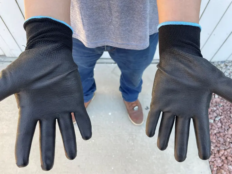 Polyurethane (Pu) Coated Gloves - All Purpose Work Gloves (Medium / Large, Unisex) 8