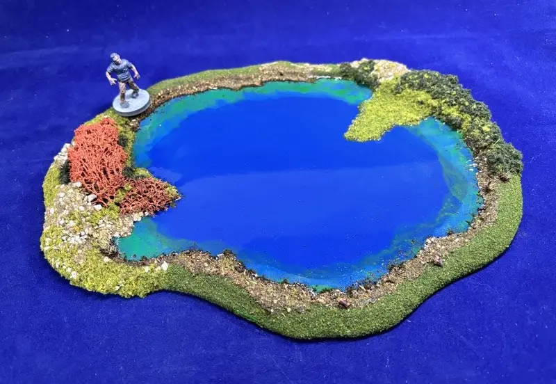 Ponds / Lakes - 28Mm Terrain Mdf 1