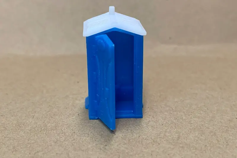 Porta Potty Two-Color 1