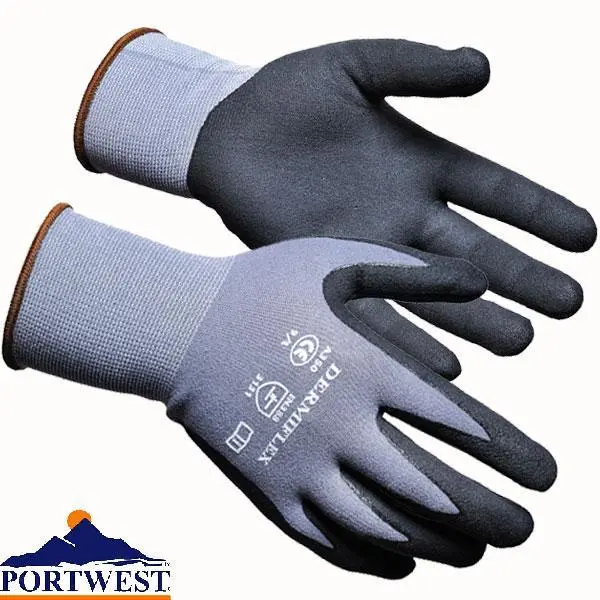Portwest Dermiflex With Nitrile Foam Glove #A350 2