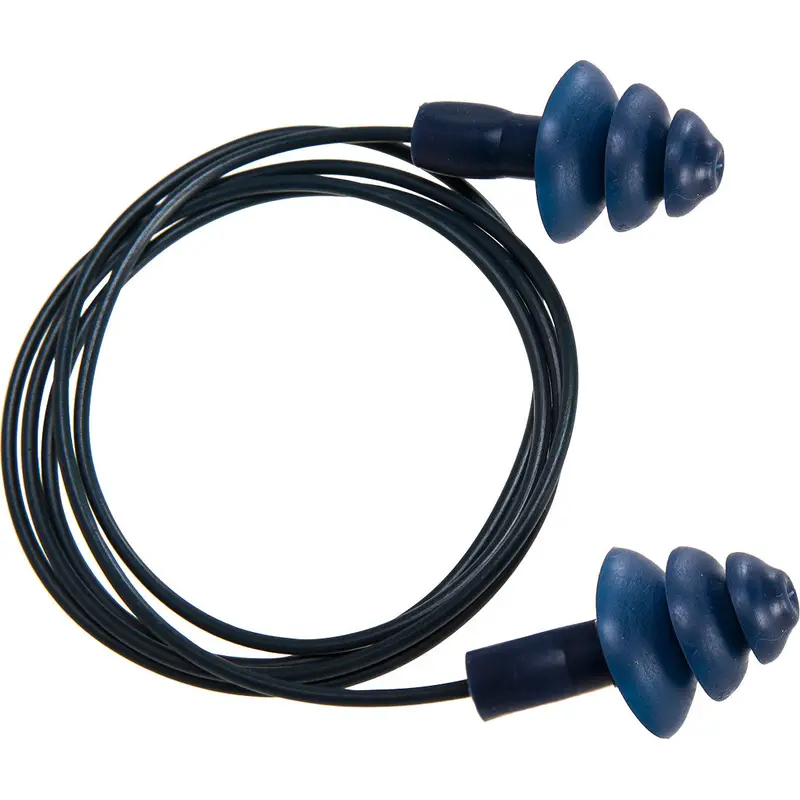 Portwest Detectable Tpr Corded Ear Plug - Ep07blu-Single 2