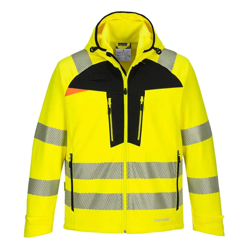 Portwest Dx4 Hi-Vis Softshell (3L)- Dx475 1