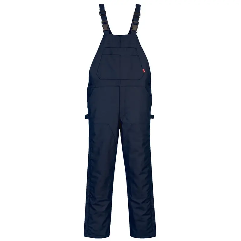 Portwest Fr Duck Quilt Lined Bib Overall Brown #Fr49 2