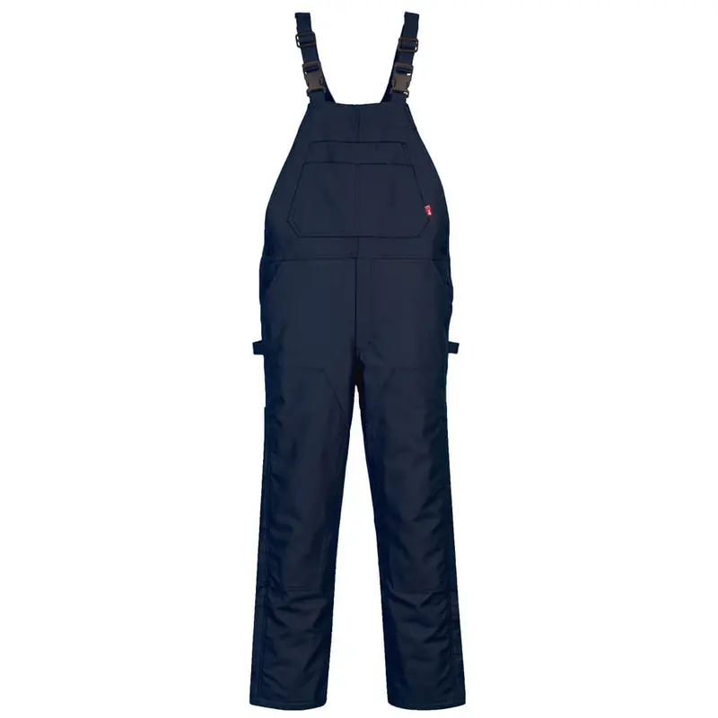 Portwest Fr Duck Quilt Lined Bib Overall Brown #Fr49 6