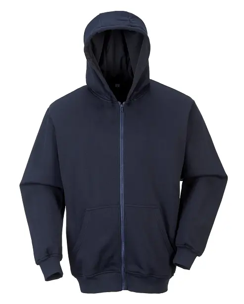 Portwest Fr Hooded Zip Sweatshirt 1