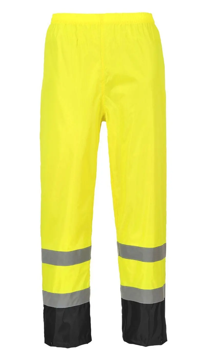 Portwest Hi-Vis Classic Contrast Rain Pants 1
