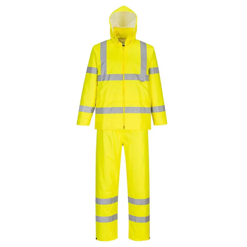 Portwest Hi-Vis Packaway Rainsuit 1