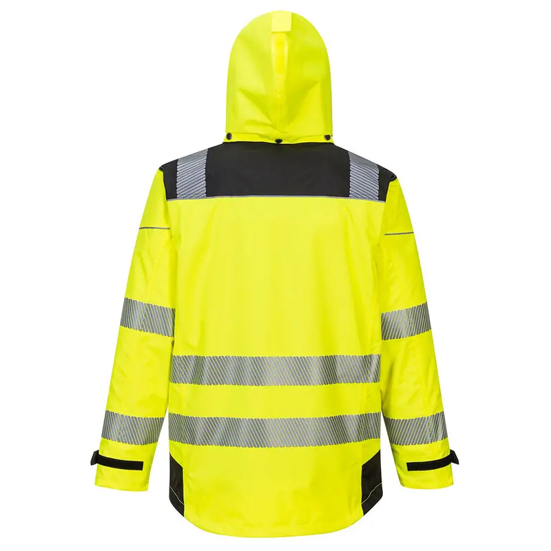 Portwest Men's Pw3 Hi-Vis 3-In-1 Rain Jacket 2