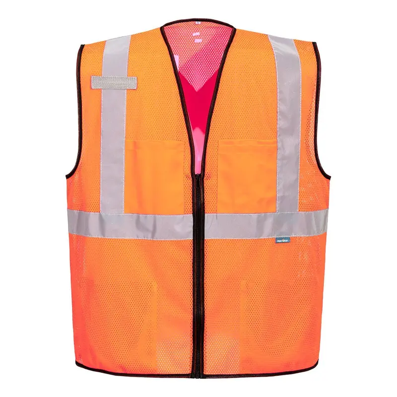 Portwest Tampa Hi-Vis Mesh X-Back Vest #Us396 1