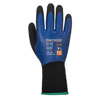 Portwest Thermo Pro Glove Blue/Black #Ap01 1