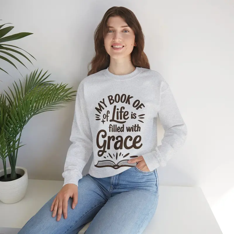 Potion Pages Ultra Cotton Crewneck Sweatshirt 10