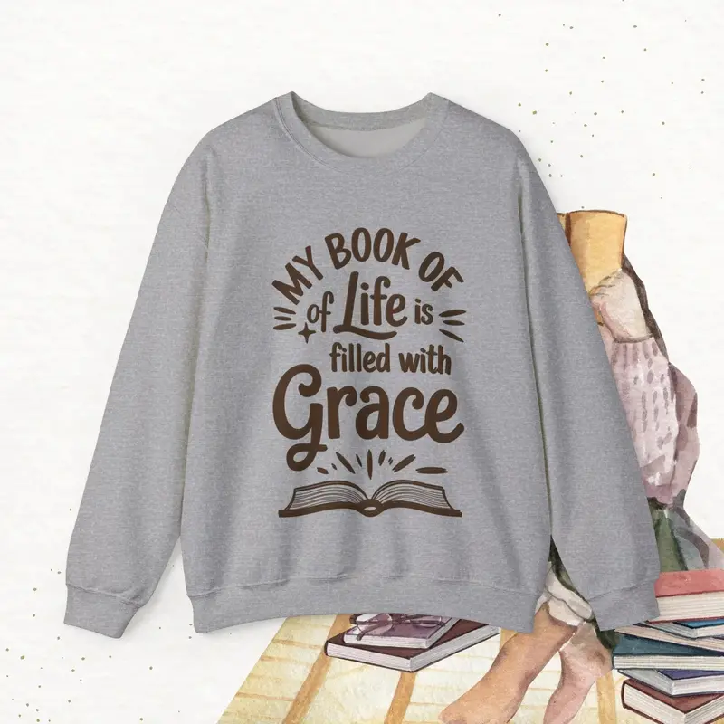 Potion Pages Ultra Cotton Crewneck Sweatshirt 8