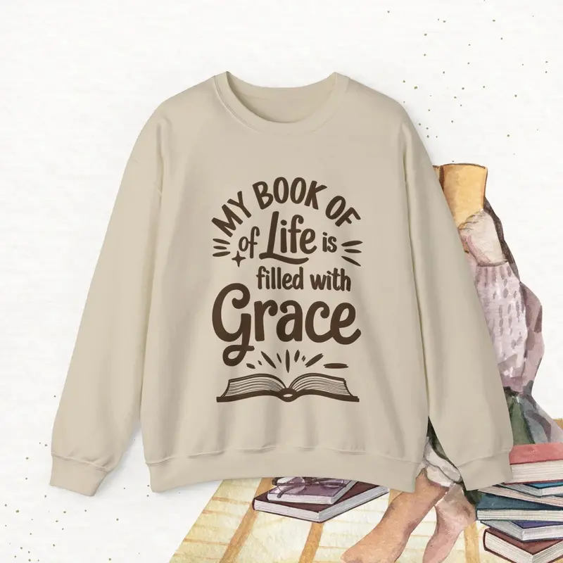 Potion Pages Ultra Cotton Crewneck Sweatshirt 8