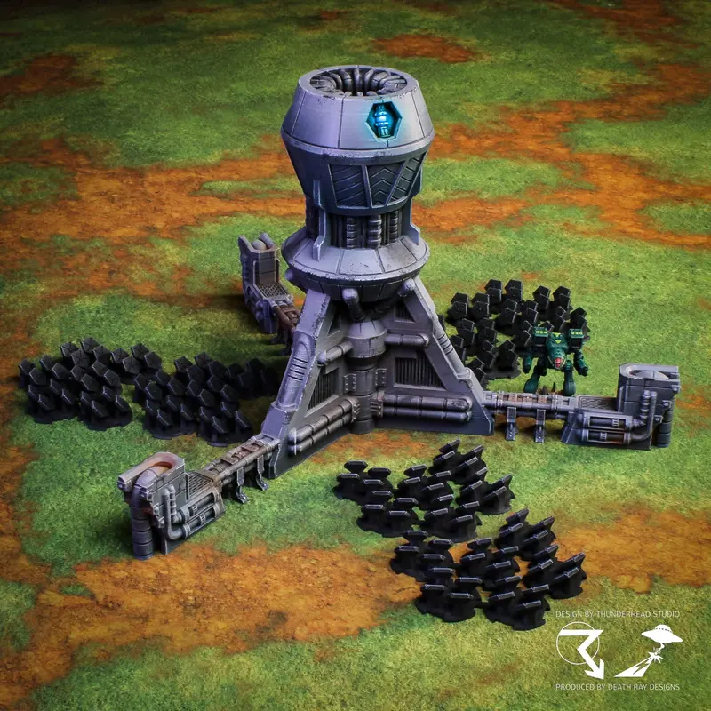 Power Complex- Solar Collector Bundle (W/ Hex Bases) 1