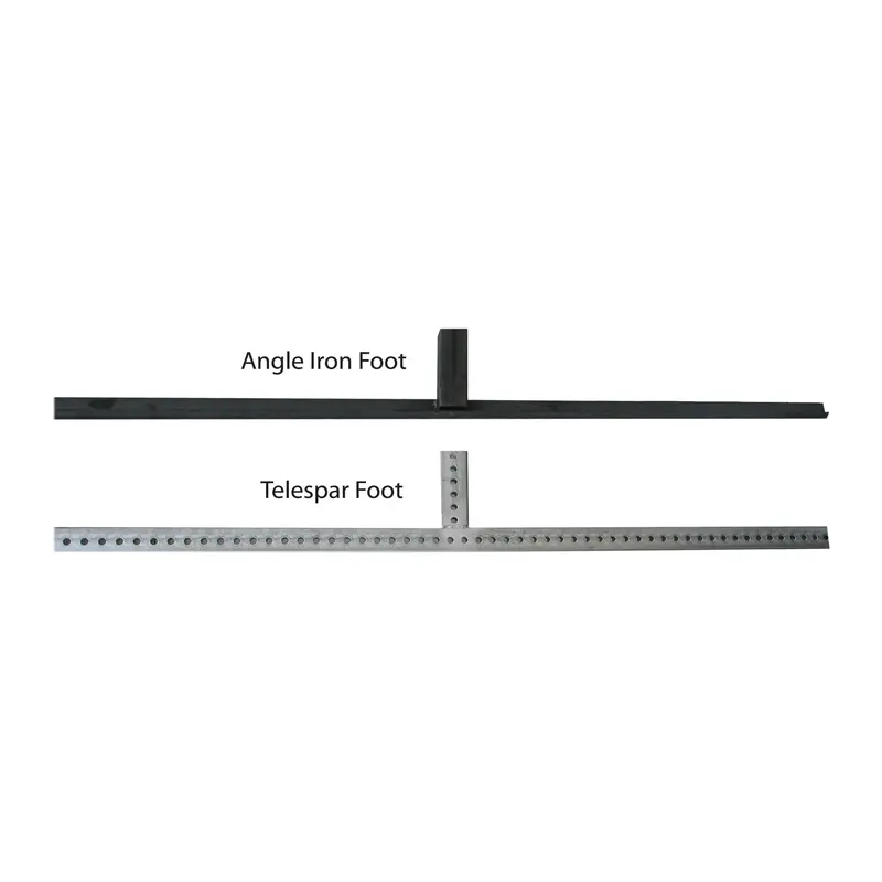 Power Post With Steel Feet Type Iii Barricade 2