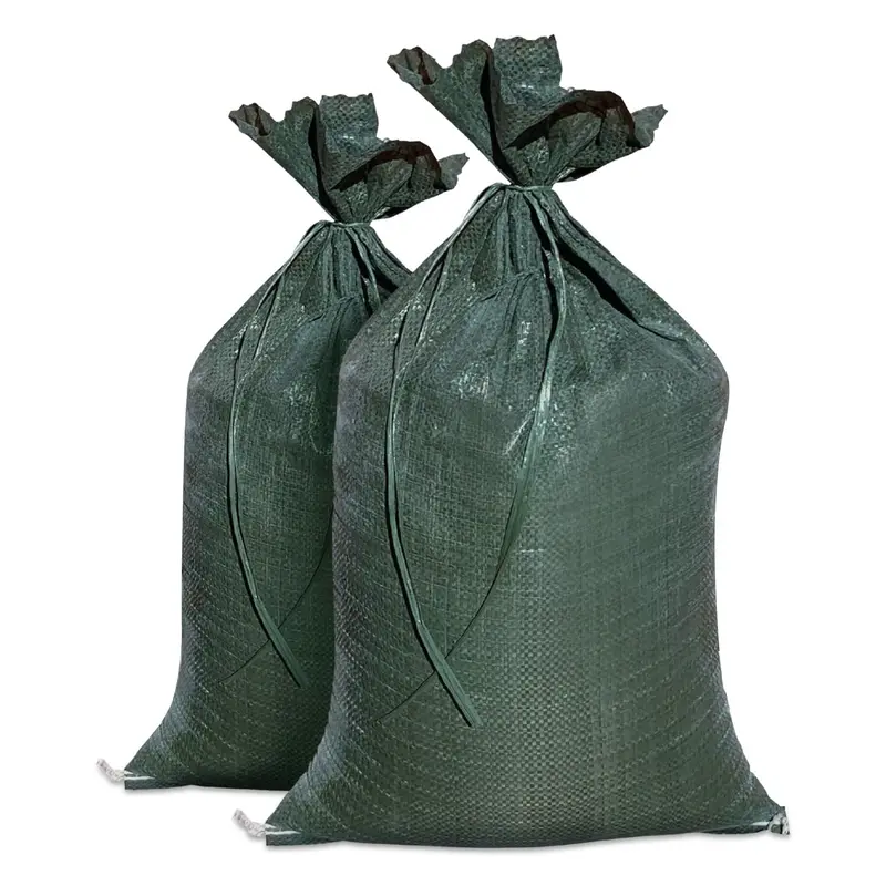 Pre-Filled Gravel Sandbags For Erosion Control - 14" X 26", 30 Lb Bags By Pallet 2