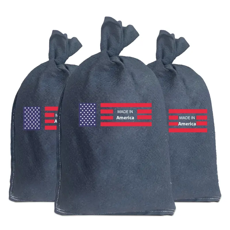 Pre-Filled Non Woven Geotextile Sandbags For Flooding - 14” X 26”, 30 Lb Bags By Pallet 10