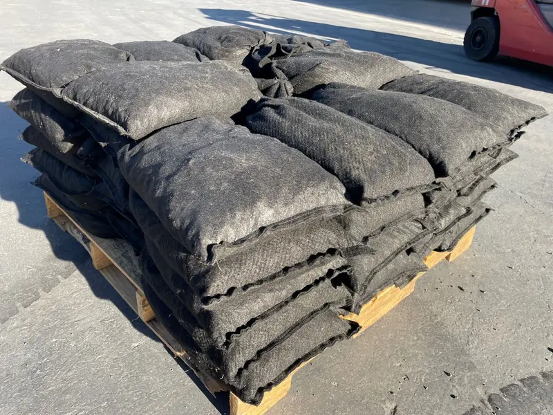 Pre-Filled Non Woven Geotextile Sandbags For Flooding - 14” X 26”, 30 Lb Bags By Pallet 11