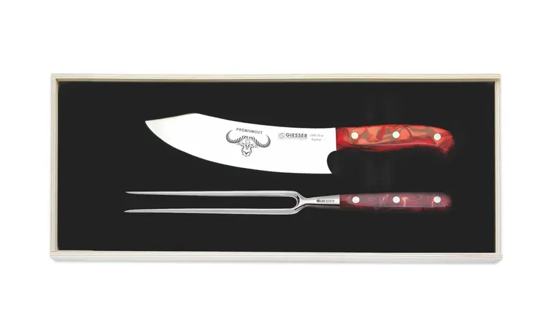 Premium Cut Carving Set "Red Diamond" 1