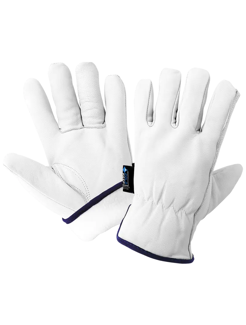 Premium-Grade Goatskin Drivers Gloves With Cold Keep® Insulation - 3200Gint 5
