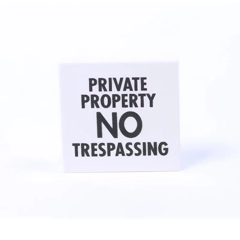 Private Property Sign 1