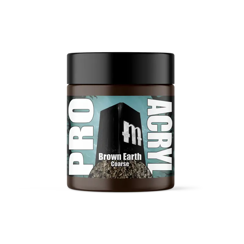 Pro Acryl Basing Textures - Brown Earth - Coarse 120Ml 1
