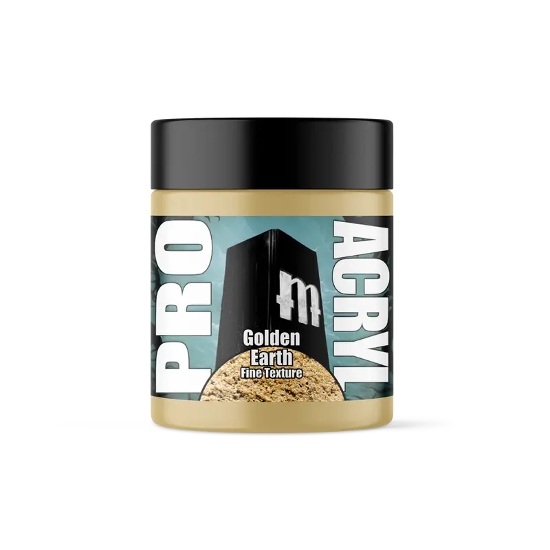 Pro Acryl Basing Textures - Golden Earth - Fine 120Ml 1