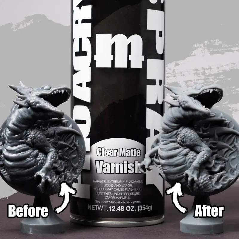 Pro Acryl Spray - Clear Matte Varnish 1