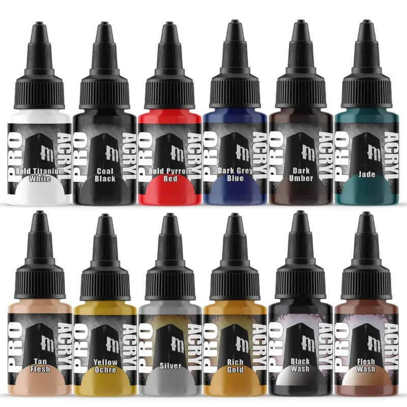 Pro Acryl Starter Paint Set 1