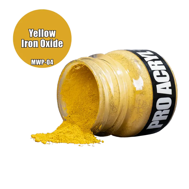 Pro Acryl Weathering Pigments 04 - Yellow Iron Oxide 2