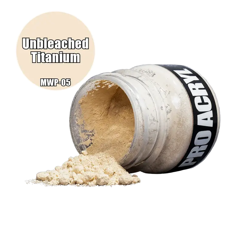 Pro Acryl Weathering Pigments 05 - Unbleached Titanium 2