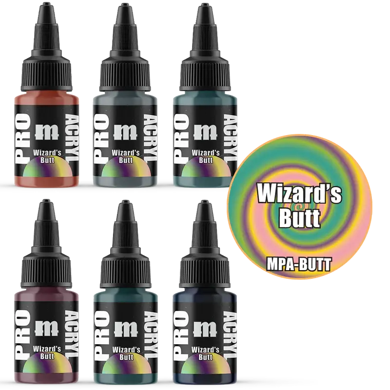 Pro Acryl Wizard's Butt Set!- Limited Run 1