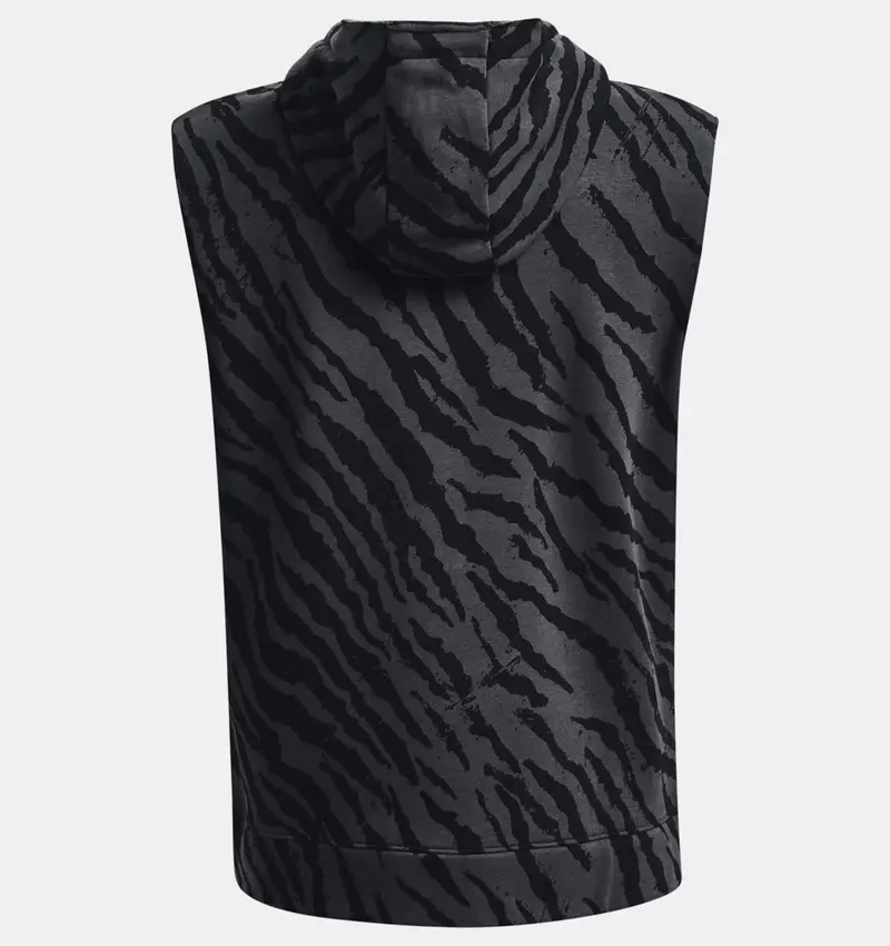 Project Rock Rival Fleece Printed Men's Sleeveless Full-Zip 1377444-001 3