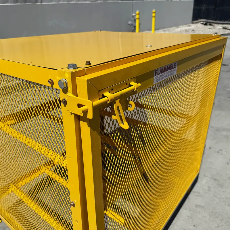 Propane Tank Cage | Gas Cylinder Cabinet - Assembled 11